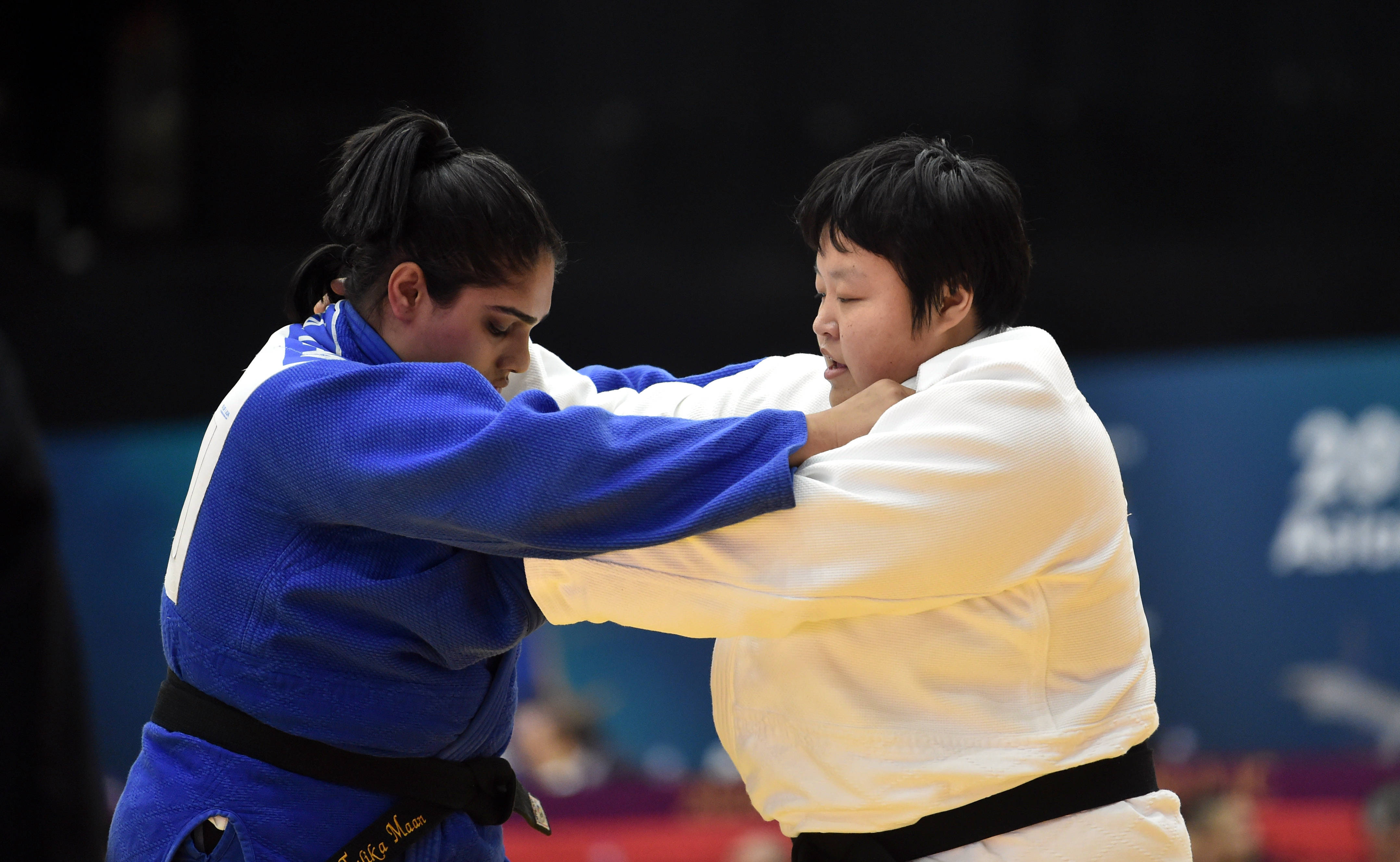 柔道女子63公斤级决赛选手技压群雄 柔道女子63公斤级决赛选手技压群雄